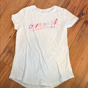 Under Armour White T-Shirt with Pastel Graphic